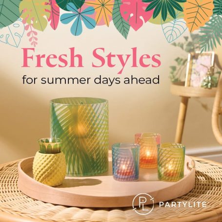 PartyLite. Candleboys. Summer. Candles. Home Fragrance. Home Decor. New.